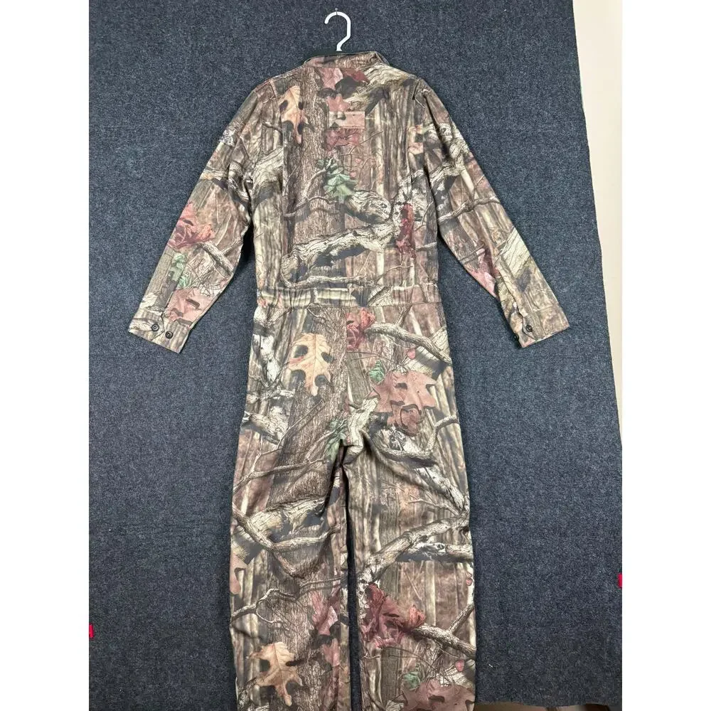 L.L.Bean Break Up Infinity Camo Hunting Coveralls Small Regular Full Zip